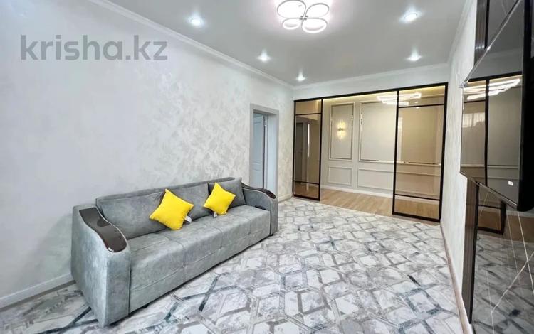 2-комнатная квартира · 65 м² · 3/16 этаж, Каныша Сатпаева 133/1 за 62 млн ₸ в Алматы, Бостандыкский р-н — фото 2