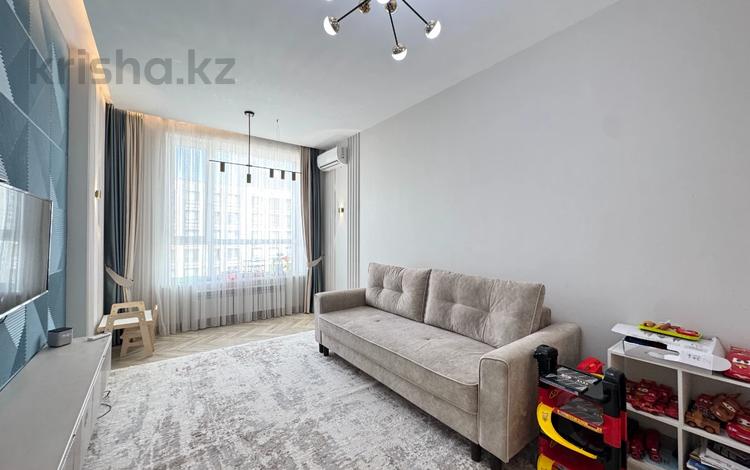 2-комнатная квартира · 63.9 м² · 14 этаж, Санжара Асфендиярова 3 за 46 млн ₸ в Астане — фото 2