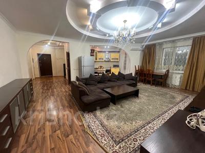 3-комнатная квартира, 125 м², 2/18 этаж помесячно, Курмангазы за 550 000 〒 в Алматы