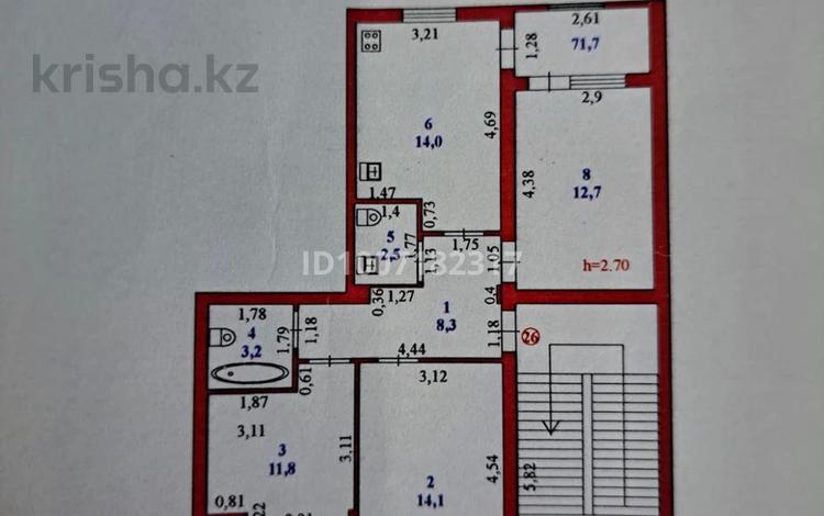 3-комнатная квартира · 68.3 м² · 1/5 этаж, мкр Нурсая, Нұрсая 19 за 24.5 млн 〒 в Атырау — фото 2