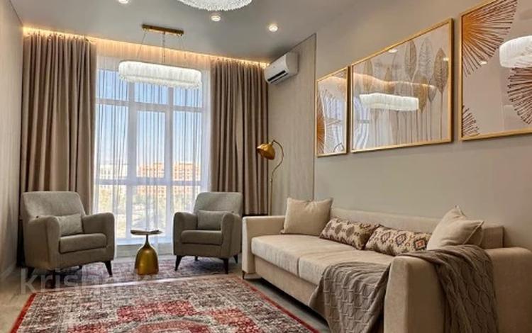 2-комнатная квартира · 63 м² · 6/10 этаж, А. Бокейханова 3Б за 72 млн ₸ в Астане, Есильский р-н — фото 2
