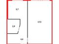 1-бөлмелі пәтер · 32 м² · 4/5 қабат, мкр Юго-Восток, Строителей 27, бағасы: 11.9 млн ₸ в Караганде, Казыбек би р-н — фото 6