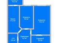 2-бөлмелі пәтер · 52.9 м² · 6/6 қабат, Нурсултана Назарбаева 223, бағасы: 22.5 млн ₸ в Костанае — фото 2