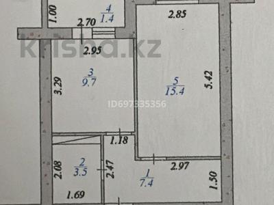 1-комнатная квартира, 37 м², 1/6 этаж, 32А мкр 24 за 9.1 млн 〒 в Актау, 32А мкр