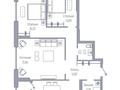 3-комнатная квартира · 91.29 м² · 5/16 этаж, мкр Комсомольский, Жошы Хан 20 за 73 млн ₸ в Астане, Есильский р-н — фото 8