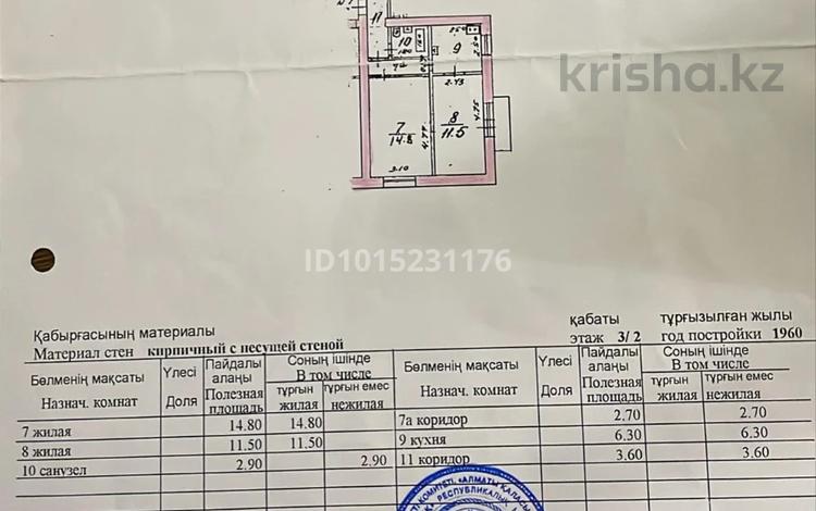 2-бөлмелі пәтер · 41.8 м² · 2/3 қабат, Аблай хана 27 — Райымбека, бағасы: 36 млн ₸ в Алматы, Алмалинский р-н — фото 2