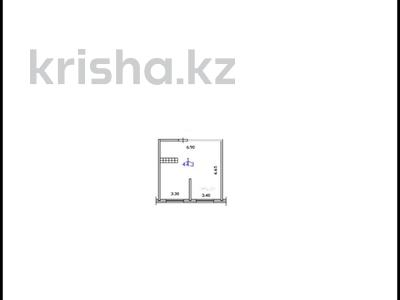 1-комнатная квартира · 44.3 м² · 9/9 этаж, Сыбызгы за 20 млн ₸ в Алматы, Турксибский р-н