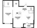 2-комнатная квартира · 71.4 м² · 5/16 этаж, Каныша Сатпаева 90/55Б — ВИДОВАЯ за ~ 62.4 млн ₸ в Алматы, Бостандыкский р-н — фото 2