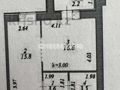 2-комнатная квартира · 41.7 м² · 10/12 этаж, Чингиз Айтматов 65 за 21 млн ₸ в Астане, Нура р-н