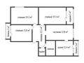 4-комнатная квартира · 110 м² · 3/5 этаж, О. Козыбаева 39 за 70 млн ₸ в Костанае — фото 12