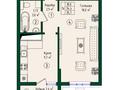 1-комнатная квартира · 36 м² · 4 этаж, Култегин — бульвар GreenLine за 19.3 млн ₸ в Астане — фото 9