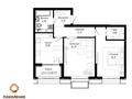 2-комнатная квартира · 62 м² · 14/14 этаж, Кабанбай батыра 38/1 — Кабанбай батыра-Сыганак за 56.5 млн ₸ в Астане, Есильский р-н — фото 17