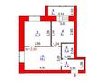 2-комнатная квартира · 46.8 м², 8 Марта 98 за ~ 18.7 млн ₸ в Уральске — фото 3