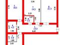 3-комнатная квартира · 99.52 м² · 5/9 этаж, Туран 67 за 78 млн ₸ в Астане, Нура р-н — фото 21