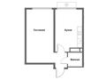 1-комнатная квартира · 49 м² · 6/9 этаж, мкр Ожет, Северное Кольцо 92/13 блок 7 — Арлан за 170 000 ₸ в Алматы, Алатауский р-н — фото 6