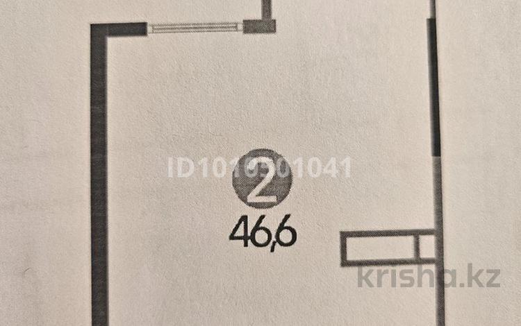 2-комнатная квартира · 46.6 м² · 2/13 этаж, мкр Шугыла дом 345 за 5.8 млн ₸ в Алматы, Наурызбайский р-н — фото 2