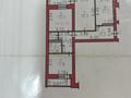 3-комнатная квартира · 77.4 м² · 3/5 этаж, Молдагулова 17/1 — 16 мкр за 35 млн ₸ в Усть-Каменогорске, Ульбинский — фото 12