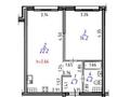 2-бөлмелі пәтер · 45.3 м² · 4/7 қабат, Кульджинский тракт 153/62 — Бухтарминская, бағасы: 40 млн ₸ в Алматы, Турксибский р-н — фото 3