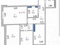 3-комнатная квартира · 76.5 м² · 13/19 этаж, Б. Момышулы 17/2 за ~ 34 млн ₸ в Астане, Алматы р-н — фото 17