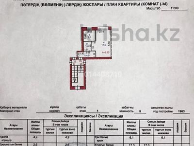 1-комнатная квартира · 30.6 м² · 1/5 этаж, Майкудук, Магнитогорская 45 — Магнитогорская 45 за 8.5 млн ₸ в Караганде, Алихана Бокейханова р-н