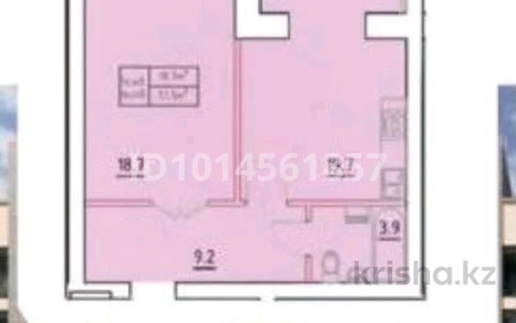 1-бөлмелі пәтер · 52 м² · 4/5 қабат, Алтын орда ш/а. 341в, бағасы: 20.5 млн ₸ в Актобе, мкр. Алтын орда — фото 2