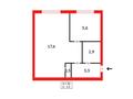 1-комнатная квартира · 30 м² · 2/5 этаж, мкр Новый Город, пр. Н.Абдирова за 13.5 млн ₸ в Караганде, Казыбек би р-н — фото 9