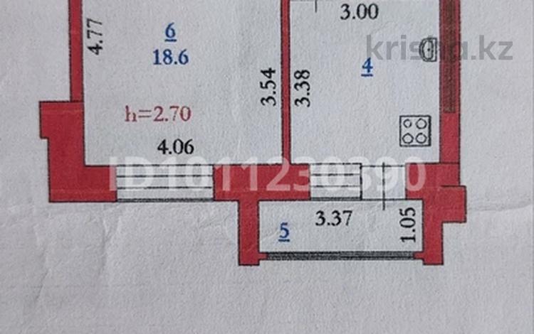 1-бөлмелі пәтер · 42.6 м², мкр. Алтын орда 20Д, бағасы: 23 млн ₸ в Актобе — фото 2