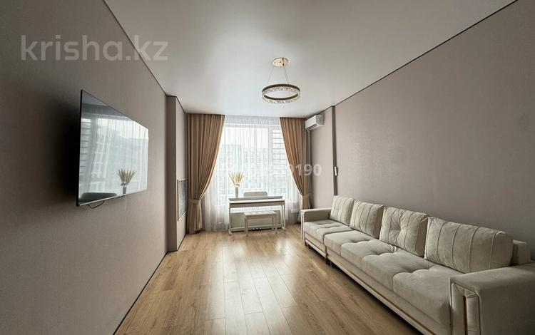 2-комнатная квартира · 64 м² · 11/14 этаж, Санжара Асфендиярова 10 за 46 млн ₸ в Астане, Нура р-н — фото 2