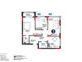 3-комнатная квартира · 82.13 м² · 4/8 этаж, Бухар жырау 31/1 за 78 млн ₸ в Астане, Есильский р-н — фото 3