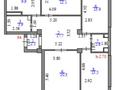 4-бөлмелі пәтер · 100 м² · 13/14 қабат, Кошкарбаева 45, бағасы: 43.8 млн ₸ в Астане, Алматы р-н — фото 13