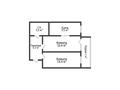 2-комнатная квартира · 56 м² · 5/6 этаж, Нурсултана Назарбаева 231 за 21 млн 〒 в Костанае — фото 2