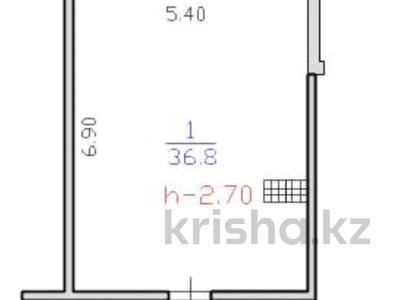 1-бөлмелі пәтер · 37 м² · 6/9 қабат, мкр Шугыла, Алатау — Толе би - пр. Алатау, бағасы: 19.7 млн ₸ в Алматы, Наурызбайский р-н
