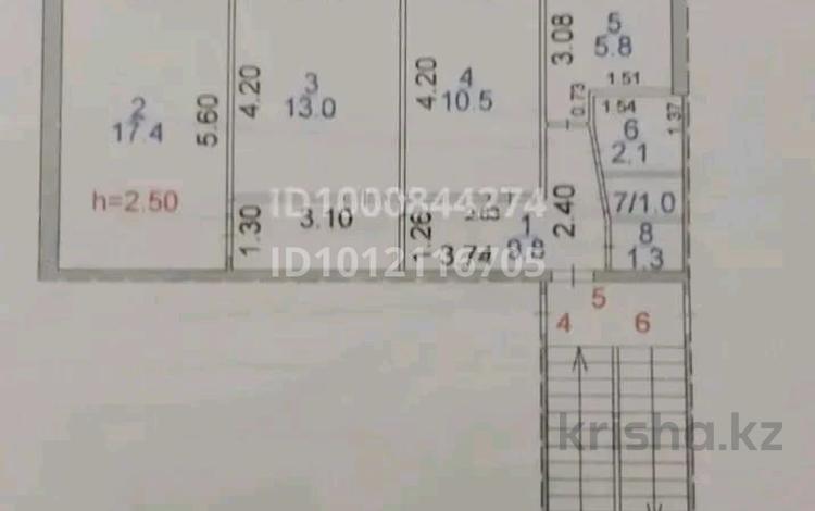 3-комнатная квартира · 62 м² · 2/5 этаж, Майкудук, Майкудук, 16й микрорайон 49 за 13 млн 〒 в Караганде, Алихана Бокейханова р-н — фото 2