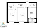 2-комнатная квартира · 60 м² · 7/9 этаж, Толе би 57 за 46 млн ₸ в Астане, Нура р-н — фото 21