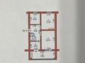 3-комнатная квартира · 57.4 м² · 3/4 этаж, Абая 127 — Областной акимат за 26 млн ₸ в Таразе — фото 17