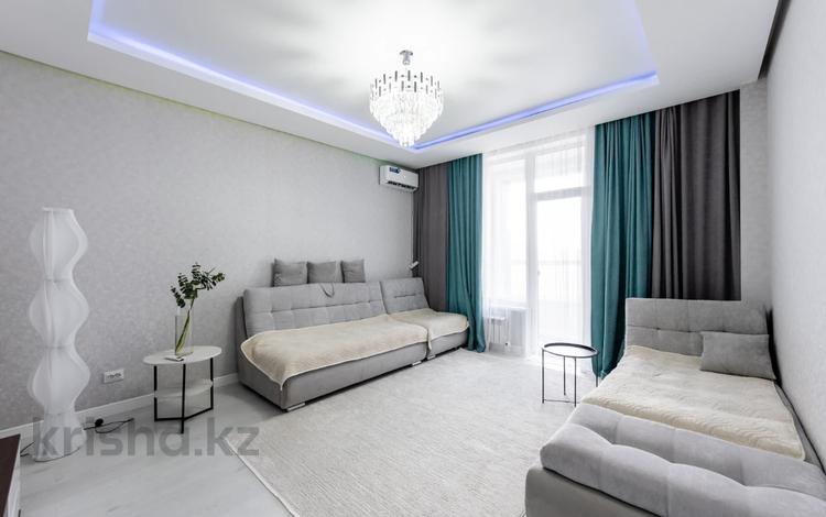 2-комнатная квартира · 57.9 м² · 11/18 этаж, Санжара Асфендиярова 1 за 44.5 млн ₸ в Астане, Нура р-н — фото 2