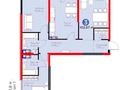 3-бөлмелі пәтер · 103 м² · 7/9 қабат, Ботакоз 2/1, бағасы: 67 млн ₸ в Алматы, Алатауский р-н — фото 3