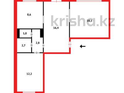 3-бөлмелі пәтер · 63 м² · 1/5 қабат, Степной 2 ш/а. 3, бағасы: 21 млн ₸ в Караганде, Казыбек би р-н