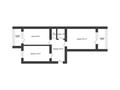 2-комнатная квартира · 70.3 м² · 4/9 этаж, Абылай-Хана 1/3 за 32 млн ₸ в Кокшетау — фото 29