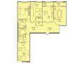 4-комнатная квартира · 129.85 м², Октябрьская за ~ 48 млн 〒 в Шымкенте, Туран р-н — фото 3