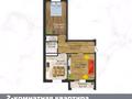 2-комнатная квартира · 70 м² · 7/9 этаж, мкр Нурсая, Елорда 6б за 25 млн 〒 в Атырау — фото 3