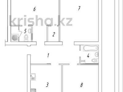 3-бөлмелі пәтер · 125 м² · 6/10 қабат, Абылхаир-Хана, бағасы: 61 млн ₸ в Актобе
