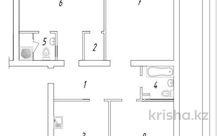 3-комнатная квартира · 125 м² · 6/10 этаж, Абылхаир-Хана за 61 млн ₸ в Актобе — фото 2