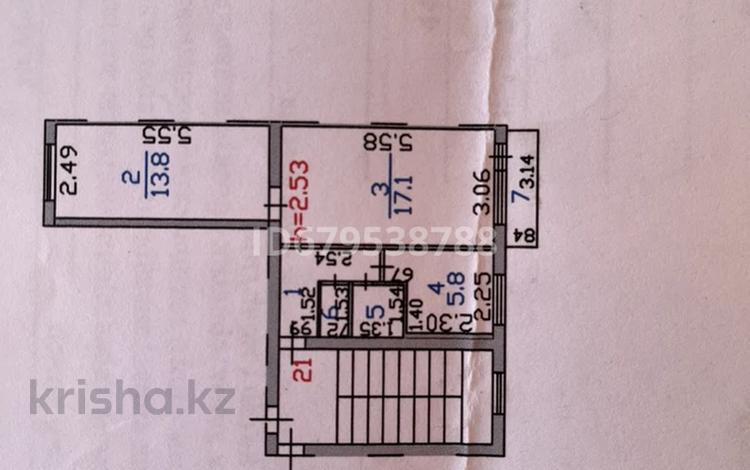 2-комнатная квартира, 44 м², 2/5 этаж, 26 квартал 65 за 7.5 млн 〒 в Шахтинске — фото 18