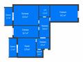 3-комнатная квартира · 105 м² · 8/9 этаж, 5-й Микрорайон за 52 млн ₸ в Костанае — фото 2