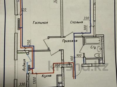 2-комнатная квартира · 61 м² · 6/9 этаж, мкр Таугуль, Симферопольская — Жандосова Сулейменова за 65 млн 〒 в Алматы, Ауэзовский р-н