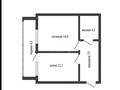 1-бөлмелі пәтер · 41.7 м² · 4/4 қабат, Герасимова 1/1, бағасы: 21 млн ₸ в Костанае — фото 5