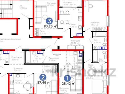1-бөлмелі пәтер · 28.42 м² · 6/6 қабат, Тараз 8/1, бағасы: 21 млн ₸ в Алматы, Турксибский р-н