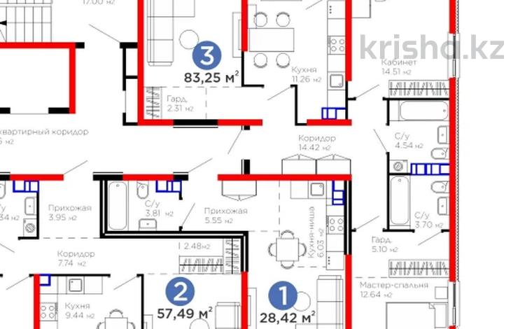 1-бөлмелі пәтер · 28.42 м² · 6/6 қабат, Тараз 8/1, бағасы: 21 млн ₸ в Алматы, Турксибский р-н — фото 2