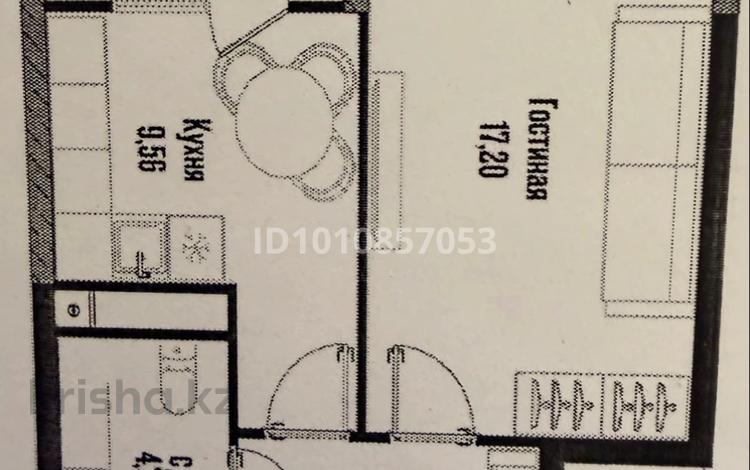 1-бөлмелі пәтер · 38.9 м² · 5 қабат, Жошы хана 12, бағасы: 29 млн ₸ в Астане — фото 2